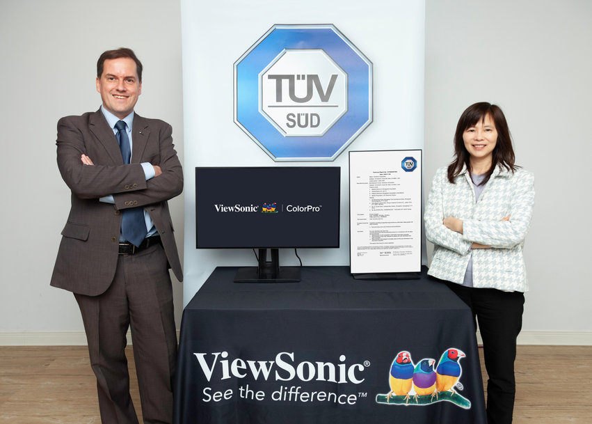 ViewSonic Partners with TÜV SÜD to Develop the Testing of a Colour Blindness Feature in Monitors